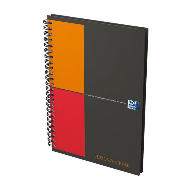 Adressbuch Oxford International A5 72vel mit Alphabet