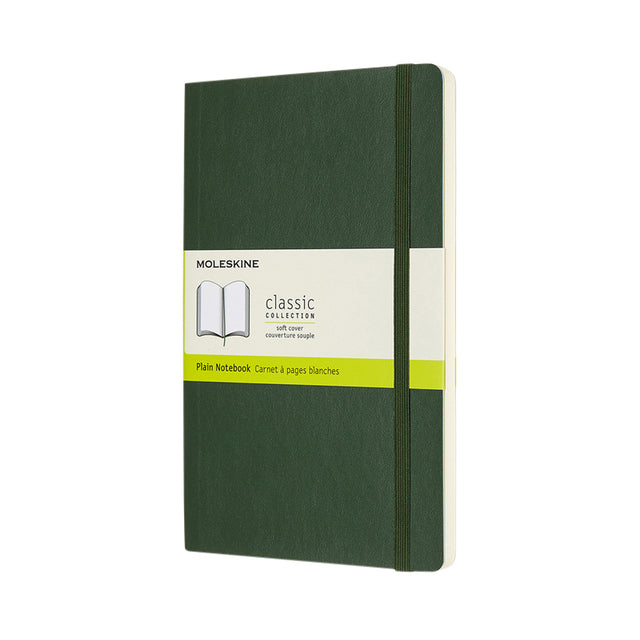 Notizbuch Moleskine groß 130x210mm blc sc grün | 1 Stück