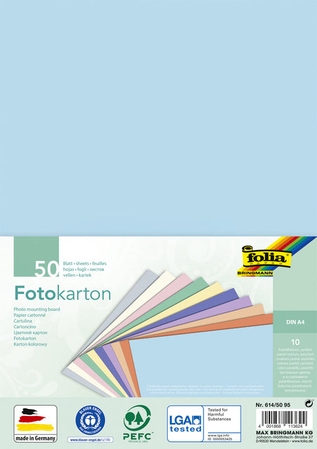 Photocarton Folia Pastell Din A4 Arsch