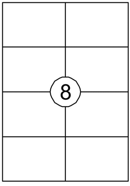 Quantore - Etikett 105x74mm 800 Stück