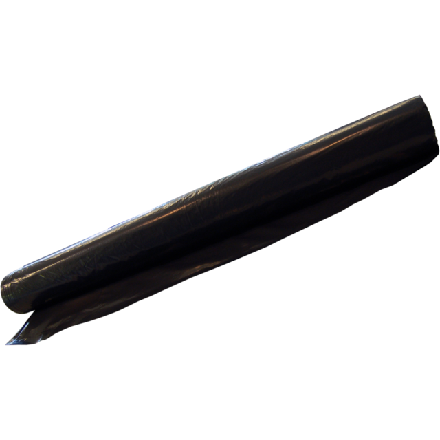 Klika - Folie | Cover Film LDPE | 600 cm | 50 m | 100my | Schwarz