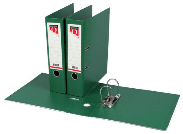 Quantore - Ordner A4 80mm PP Green | 10 Stücke