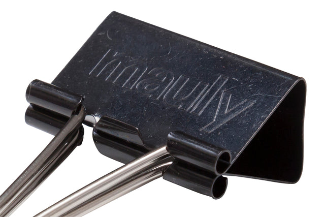Papierklemme Maul 215 Foldback 32 mm Kapazität 13mm schwarz