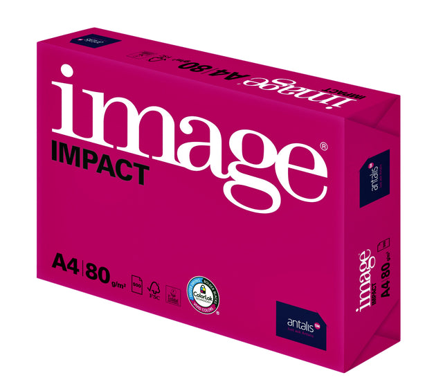 Kopieren Sie Papierbild Impact A4 80gr White 500vel