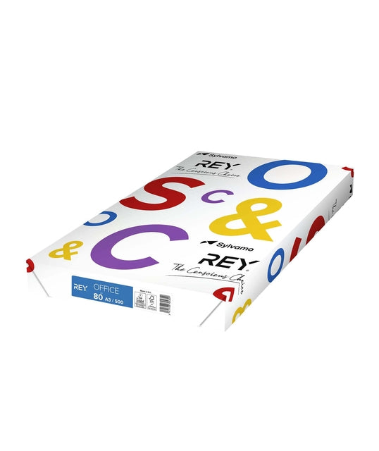 Kopieren Sie Papier Rey Office A3 80GR White 500vel