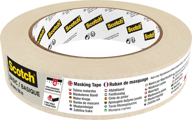 Klebeband Scotch Basic 24 mmx50m Beige abrufen