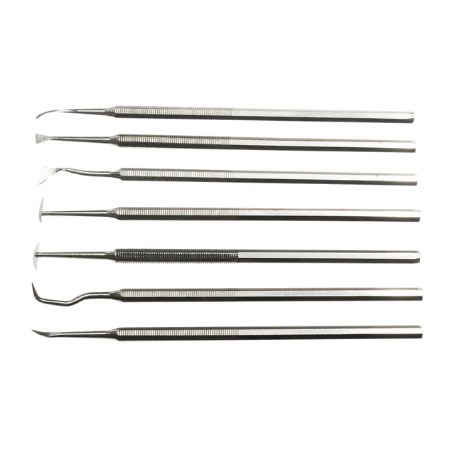 Modellierspachtel-Set Conda 7-teilig Metall | Set bestehend aus 7 Teilen