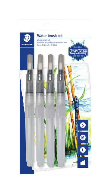 Wasserbrissen Staedtler -Set von 4 Breiten