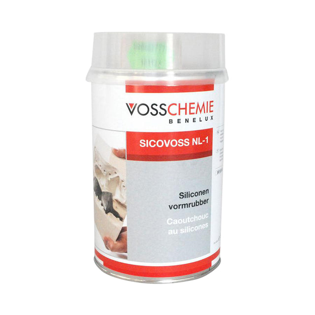Vorformdrubber Voss Gietsilicone 1 kg + Hardener