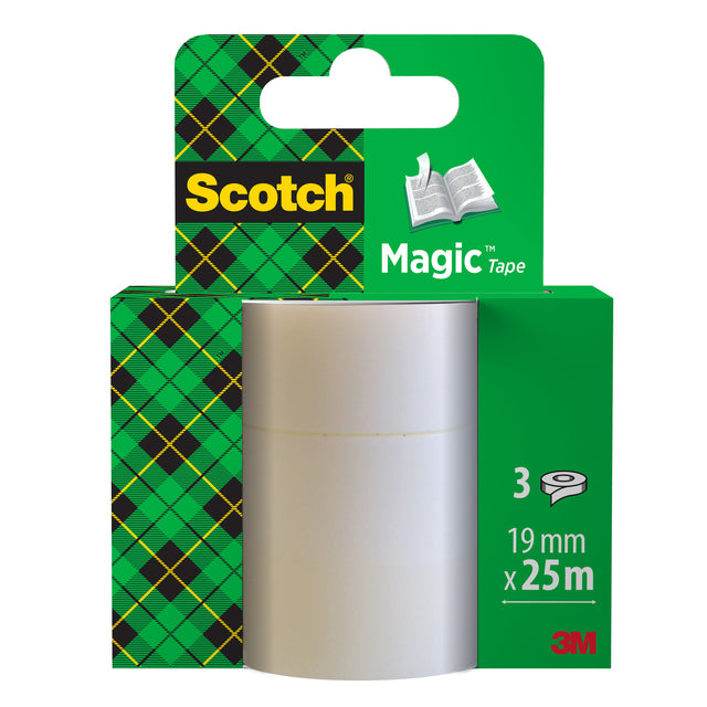 Klebeband Scotch Magic 19mmx25m unsichtbar