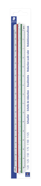 Skala Linial Staedtler 561 300 mm Kunststoff weiß
