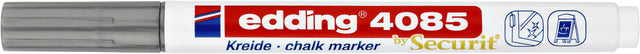Chalkstift Edding von Securit 4085 um 1-2 mm Silber | 10 Stück