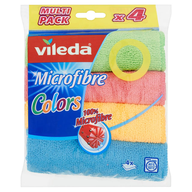Mikrofaser-Tücher Vileda 4-Pack