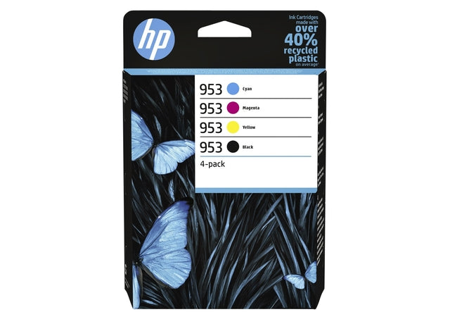 Tintenpatrone HP 6ZC69AE 953 Schwarz + 3 Farben