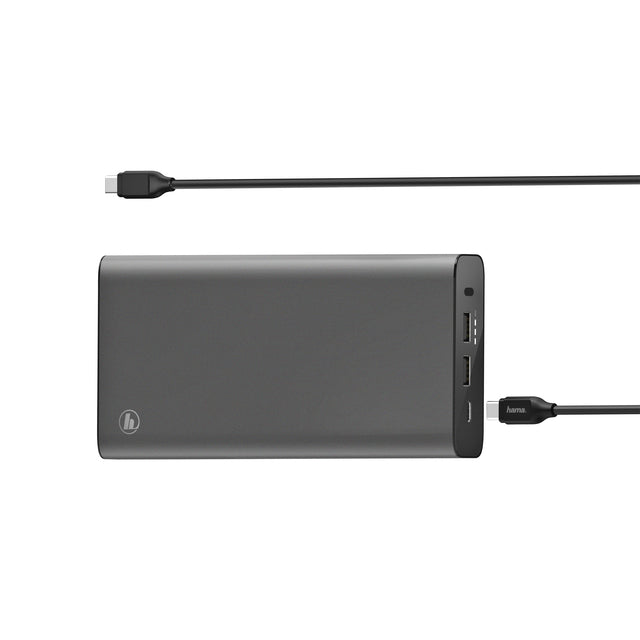 PowerBank Hama USB-C 26.800 MAH 5-20 V/60W Schwarz | 6 Stück