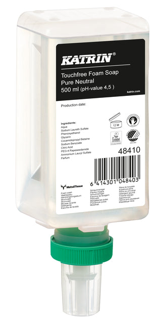 Handseife Katrin 48410 Touchfree Foam Pure Neutral 500 ml