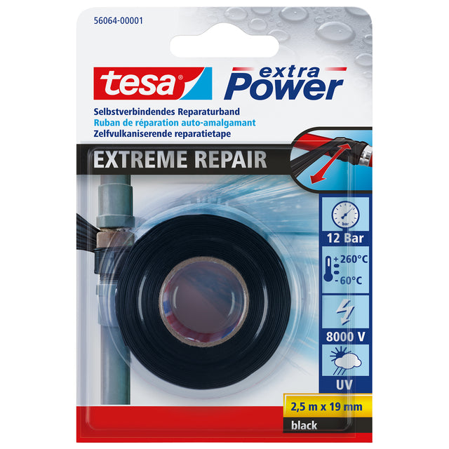 Reparaturband Tesa 56064 19mmx2,5 m schwarz