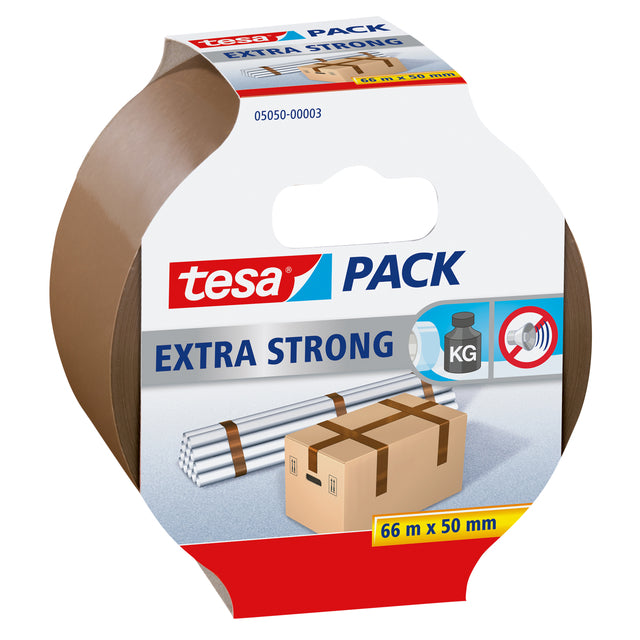 Verpackungsband Tesa 05050 extra stark 50 mmx66m braun