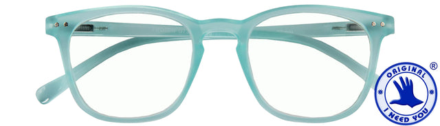 Lesen Sie eine Brille Ich brauche Sie gefroren +2.00 dpt blau