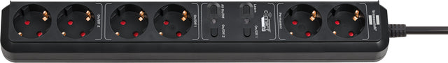 Socket Brennenstuhl WiFi Connect 2+4-mal 1,5 m schwarz