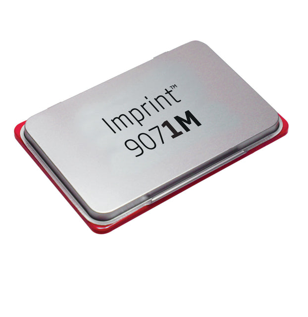 Briefmarkenpolster Tradat 9071m Metall 9x5cm rot