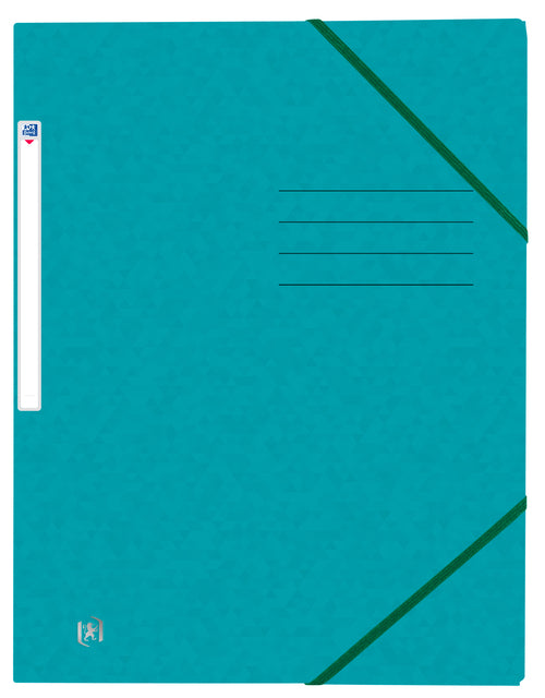 Elastomap Oxford Top File+ A4 Aqua