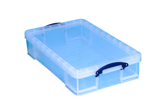 Speicherbox wirklich nützlich 33 Liter 710x440x165 mm transparent weiß