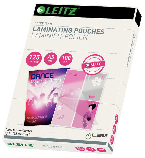 Lamin umfasst Leitz Ilam A5 125 Mikron