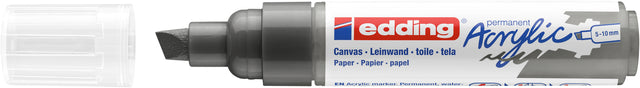 Acrylmarker Edding E-5000 Wide Anthrazit | 5 Stücke