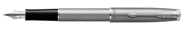 Fountain Pen Parker Sonnet Essentielles Sandstrahl aus Edelstahl Lack CT Medium