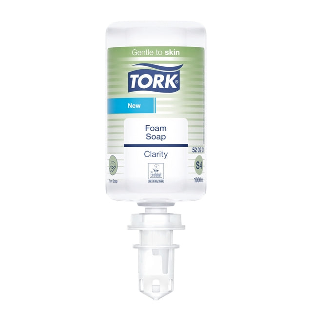Handzeep tork s4 premium schuim 1000ml clarity | 480 stuks