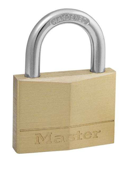 Gartenschloss Masterlock Messing 50 mm