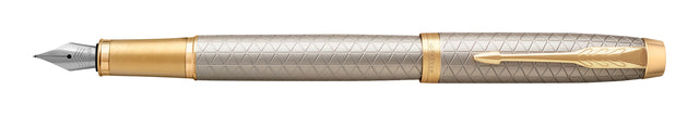 Fountain Pen Parker im Premium warm warm grau gt f