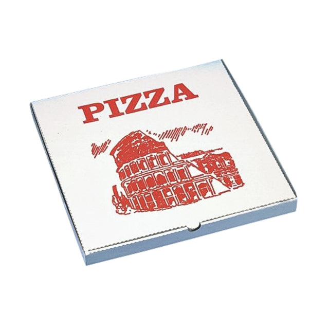 Pizza Box Izzy 33cmx33x3cm Quadrat 100 Stück