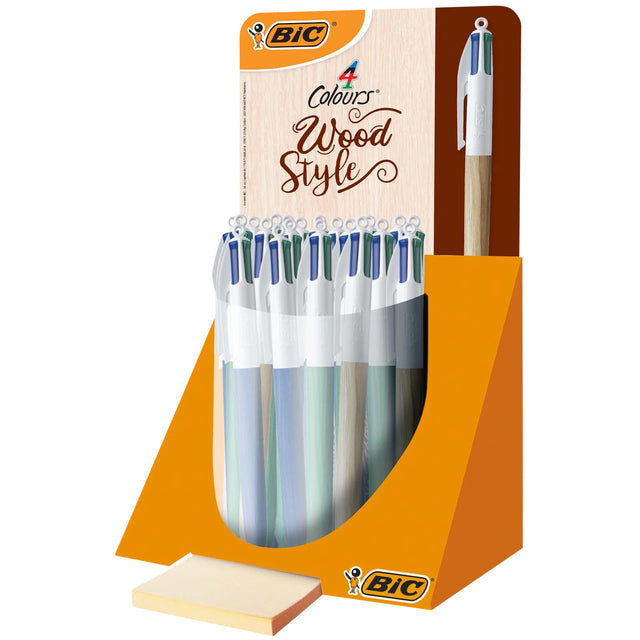 Bälle BIC 4 Farben Holz