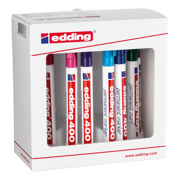 Filz -Tip Edding 400 um 1 mm Assorti | 7 Stücke