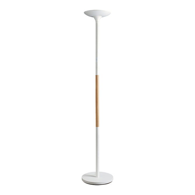 Stehlampe Unilux Pryska LED Holz weiß