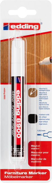 Filz -Tip Edding 8900 Möbelmarker Nutlout Antiquitäten