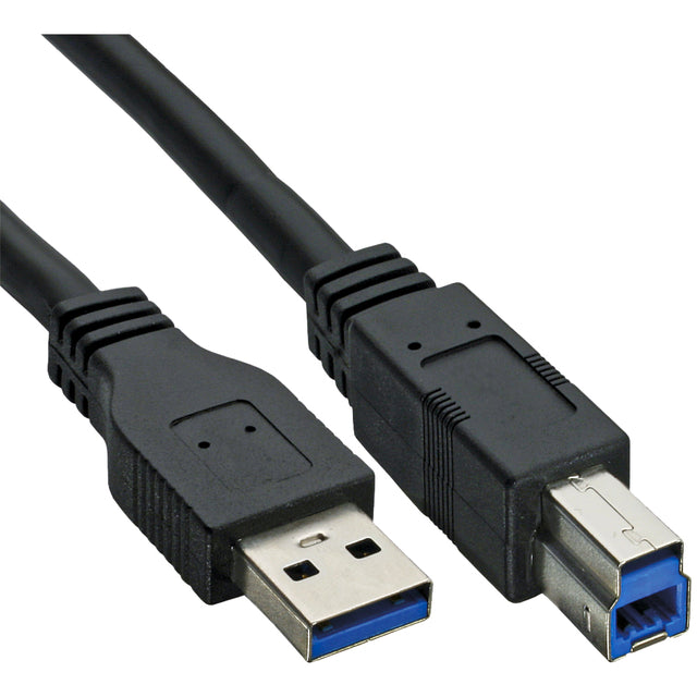 Kabelinline USB-A USB-B 3,0 m 1,5 Meter schwarz