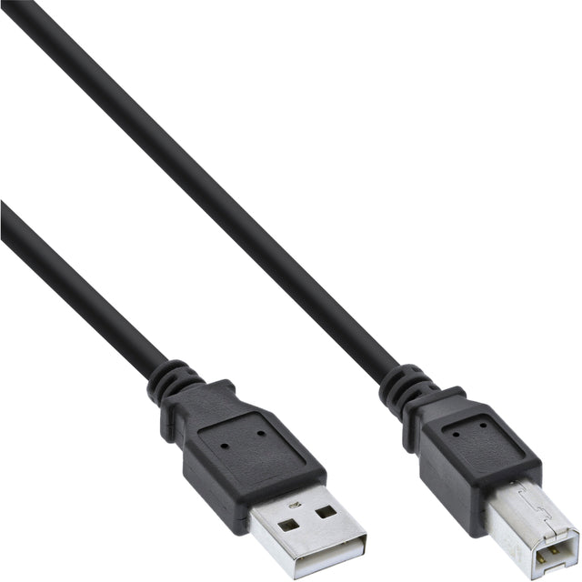 Kabelinline USB-A USB-B 2,0 m 3 Meter schwarz
