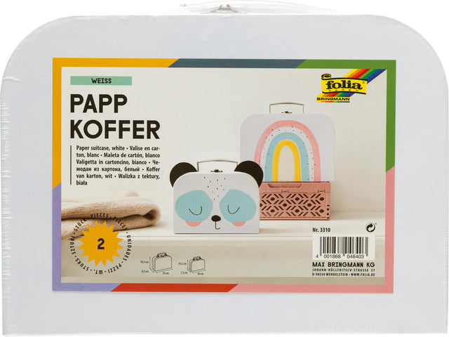 Koffer Folien auf 2. Weiß gesetzt