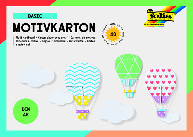 Photocarton Folia A6 Pack von 40 Arschblättern