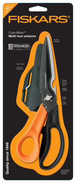 Schere Fiskars 230 mm Schnitte und mehr Multi-Tool