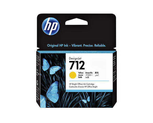 Tintenpatrone HP 712 3ed69a Geel