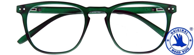 Lesen Sie eine Brille Ich brauche Sie Schneider +1.00 DPT Donkergroen