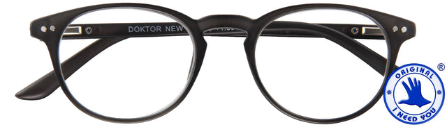 Lesen Sie Brille Ich brauche Ihren Arzt neu +1,00 dpt schwarz