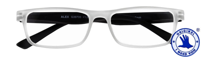 Lesen Sie eine Brille Ich brauche Sie Alex +1,50 DPT transparent