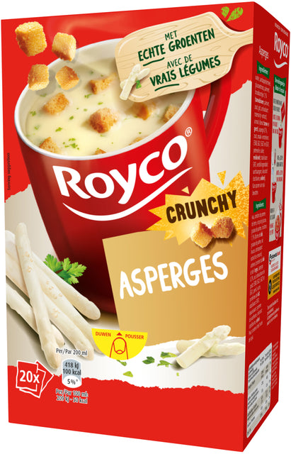 Suppe Royco Crunchy Spargel 20 Taschen