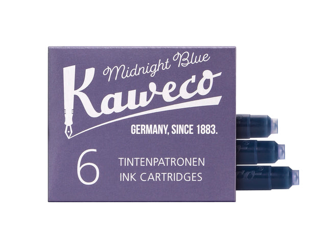 Tintenmuster Kaweco Blauw-Zwart