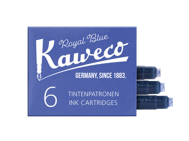 Tintenmuster Kaweco Koningsblauw